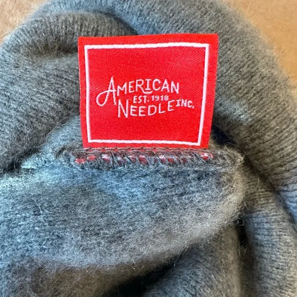 Cozy Gray cashmere Beanie American Needle Inc. - Picture 4 of 5